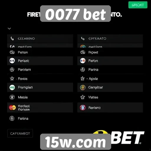 Métodos de pagamento disponíveis na 0077 bet